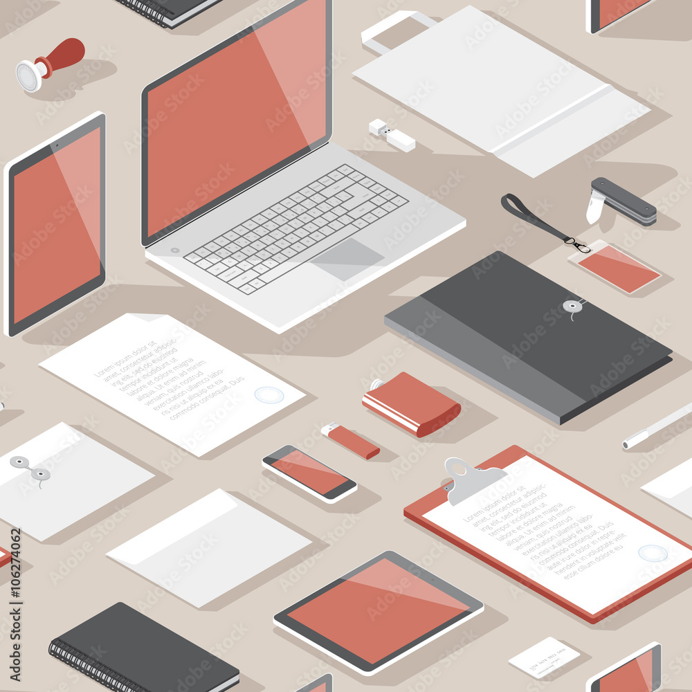 Seamless background pattern for business Seamless background pattern for business