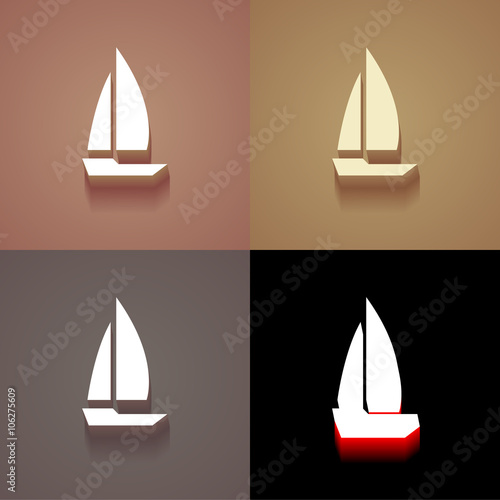 3_Vintage_Icons_With_Long_Shadow