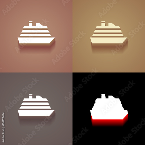 3_Vintage_Icons_With_Long_Shadow