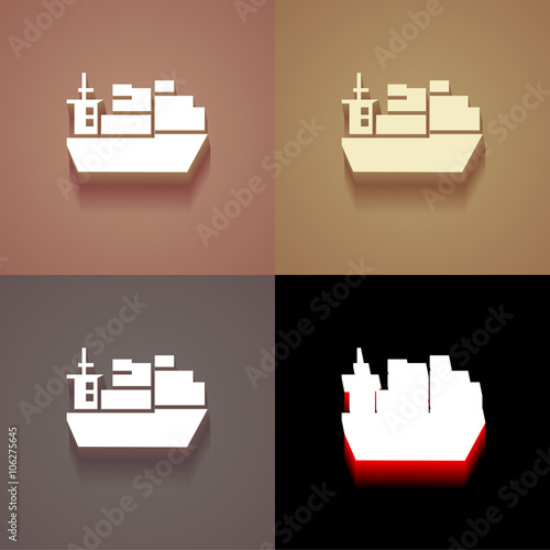 3_Vintage_Icons_With_Long_Shadow