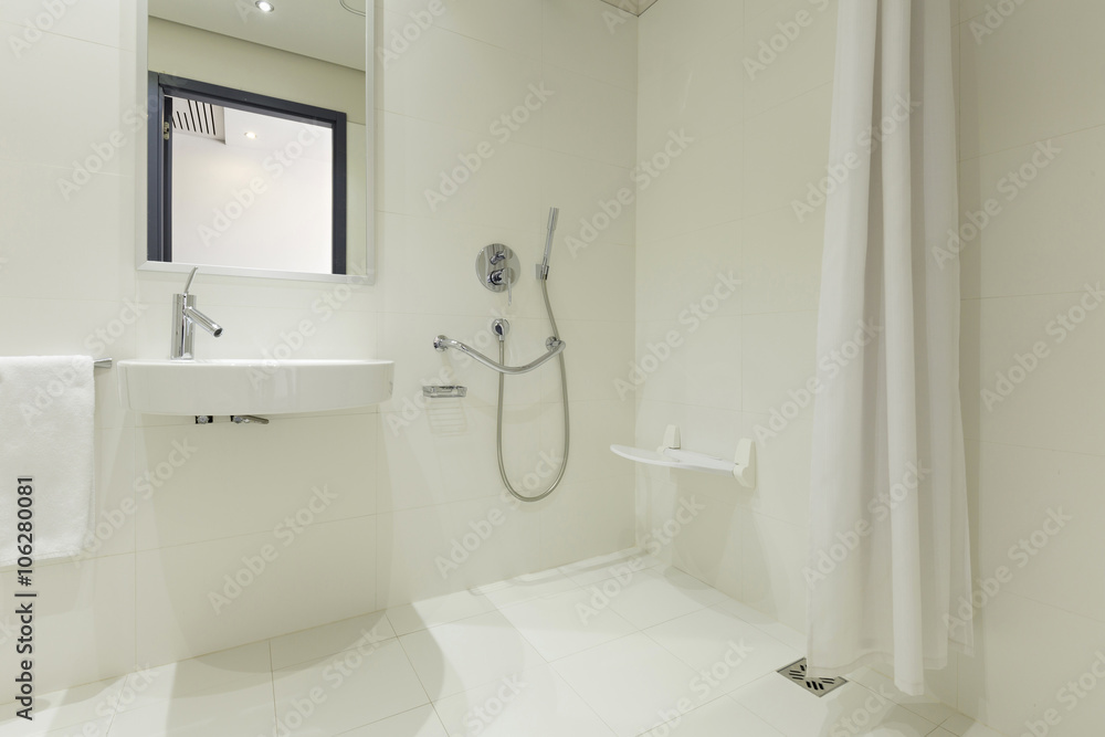 Shower room for disabled people Stock Photo Adobe Stock