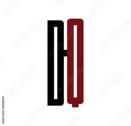 DQ initial logo red and black