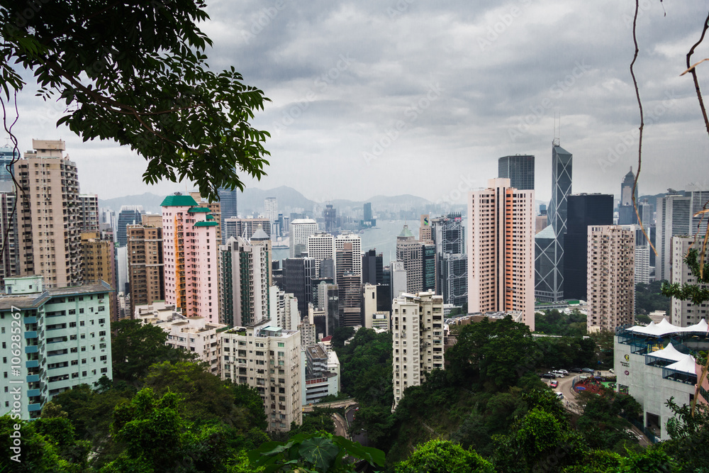 Hong Kong skyline (buildings)
