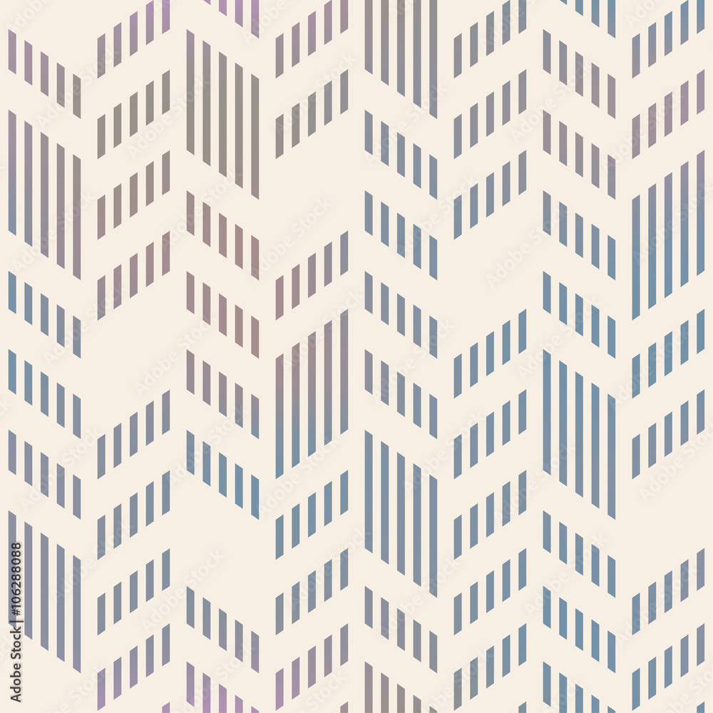 Abstract Seamless Geometric Vector Chevron Pattern. Mesh backgro