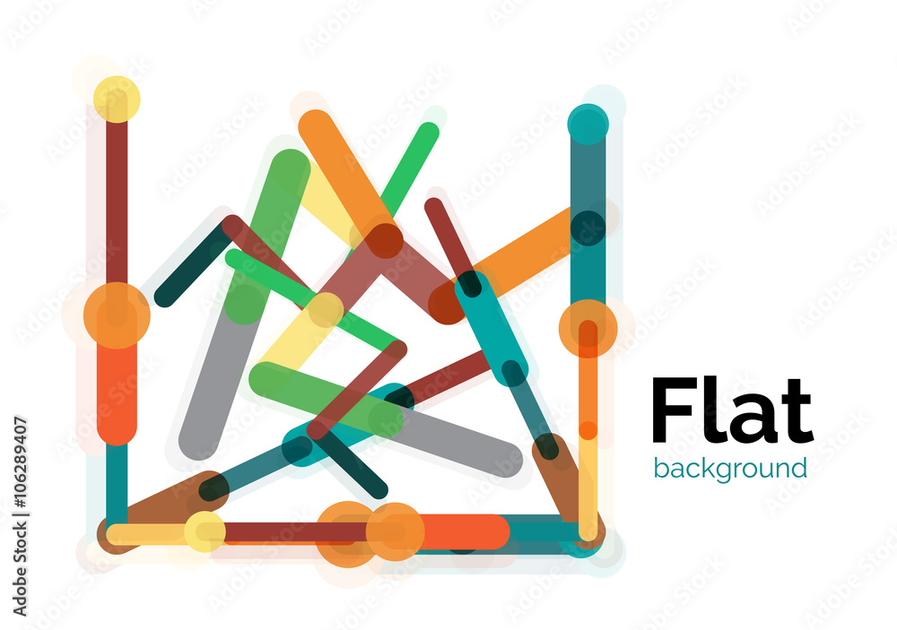 Abstract geometric background Abstract geometric background