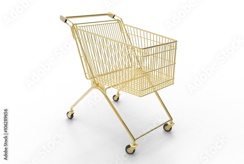 Shopping Cart (Gold)