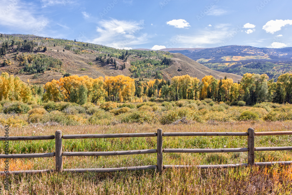 Colorado Landscape in Fall