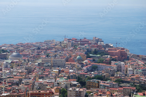 Golfo di Napoli - vista aerea, Italia 