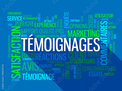 Nuage de Tags "TEMOIGNAGES" 