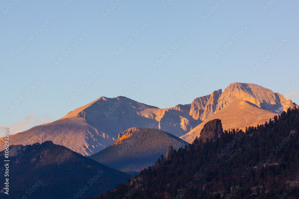 Plakat Colorado Mountain Sunrise