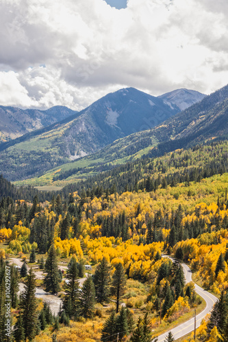 Autumn Landscape in the Rockies