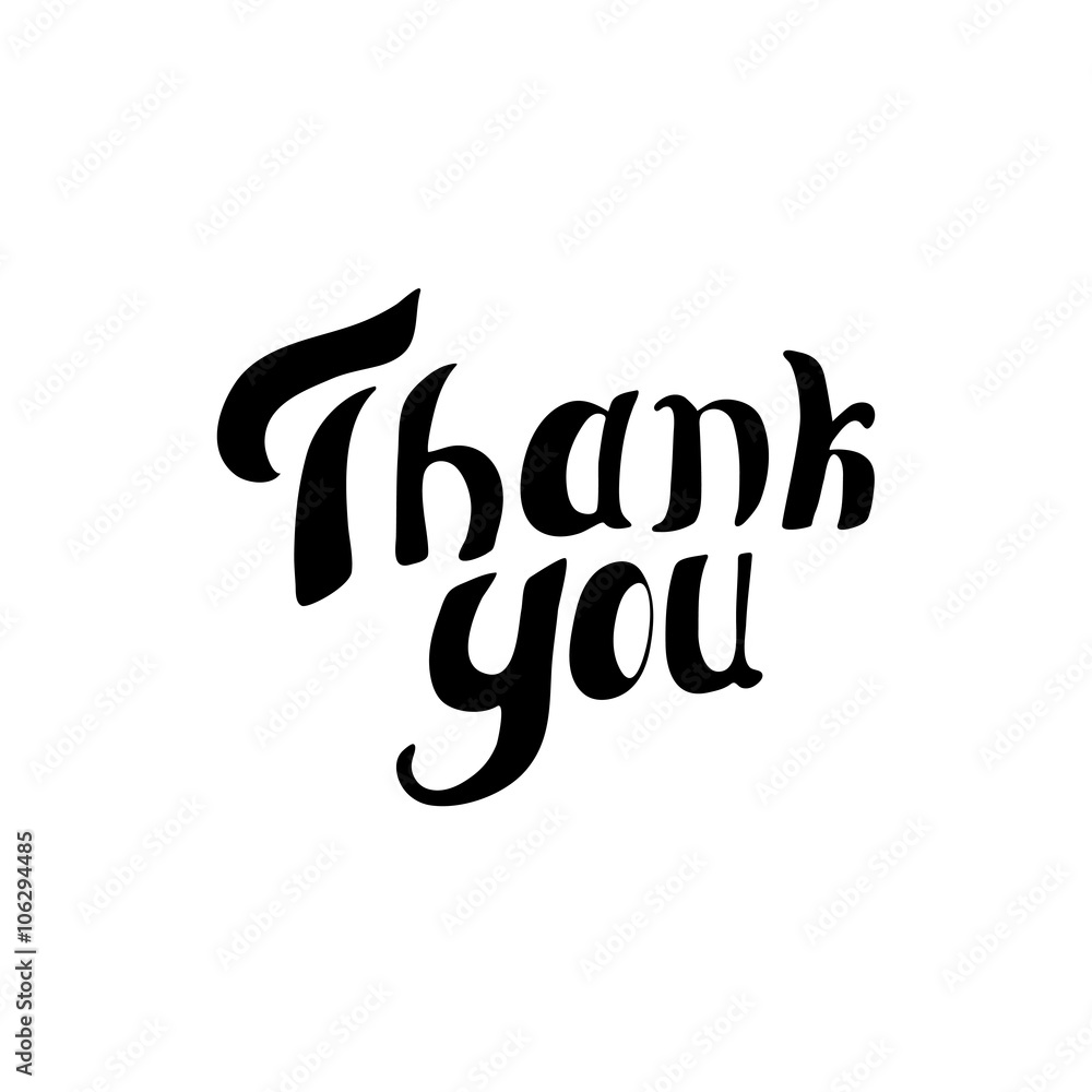 Fototapeta premium Vector hand drawn lettering phrase.