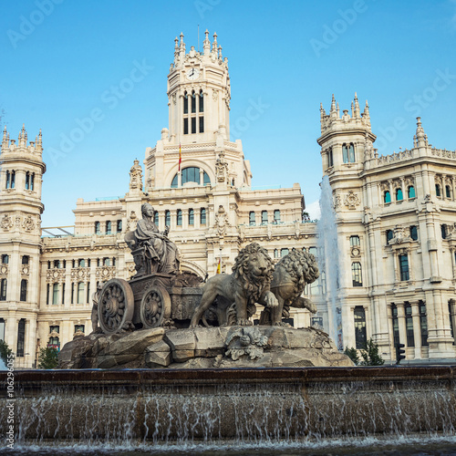 Plaza Cibeles in Madrid