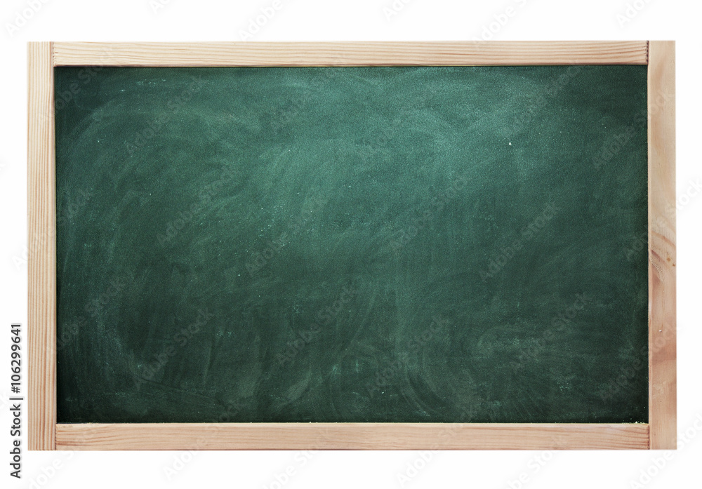 Classroom black chalk board green color isolated on white Classroom black chalk board green color isolated on white