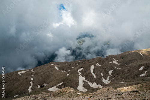 landscape in the mountains