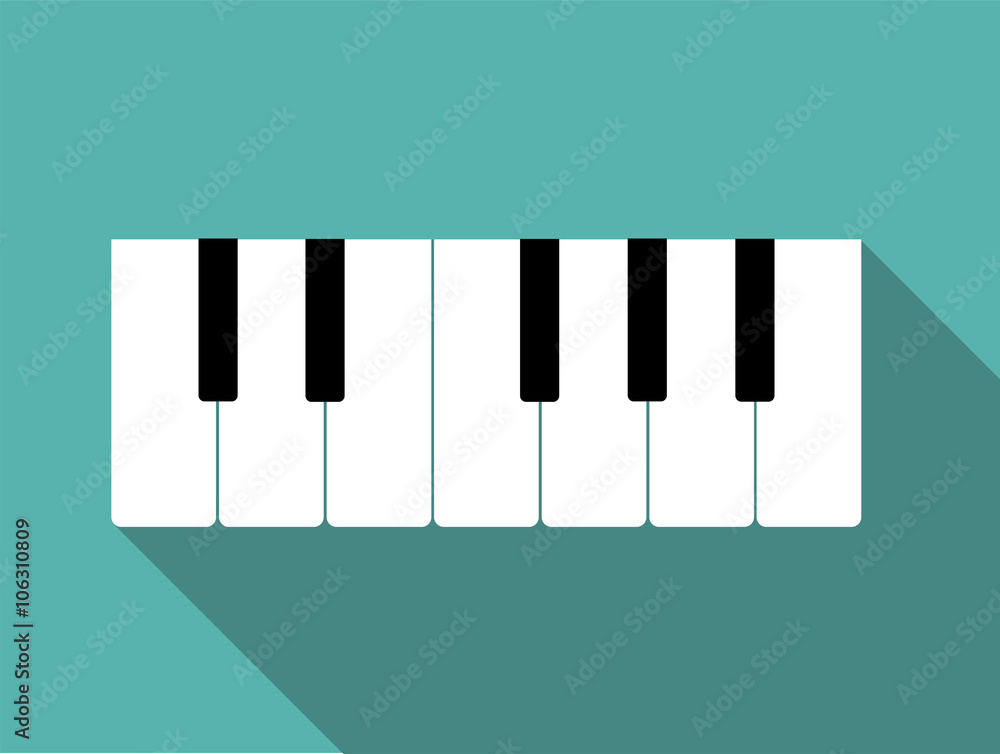 Fototapeta premium Piano 