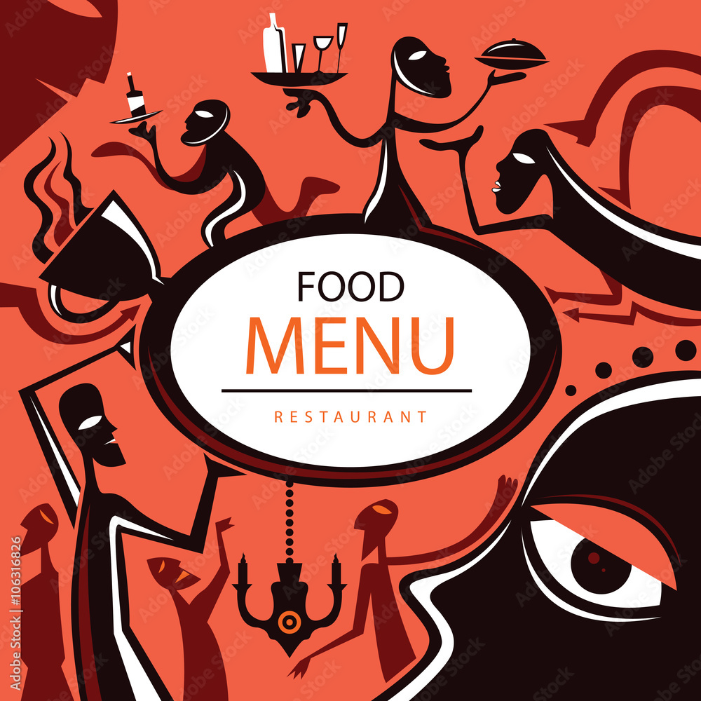African Cafe, Coffee Menu, Abstract (Vector Art) African Cafe, Coffee Menu, Abstract (Vector Art)