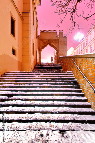 winter stairs © tomaspic