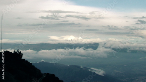 Capture stunning super telephoto shots of the majestic Cayambe volcano in Ecuador from the vantage point of Pichincha volcano.