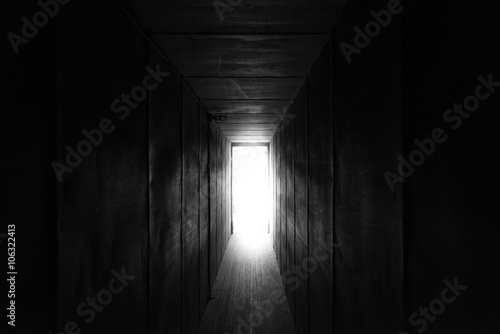 Obraz na plátne The light of the end