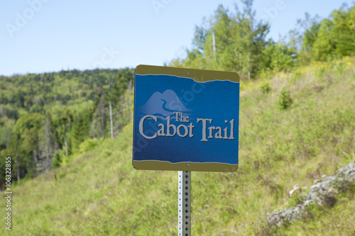 cabot trail sign