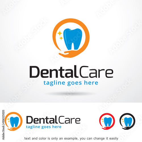 Free Download Dental Care Logo Template Design Vector - GFXLoad