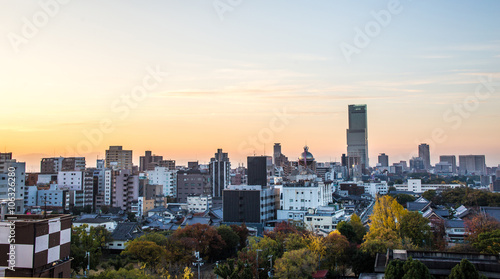 Osaka town view