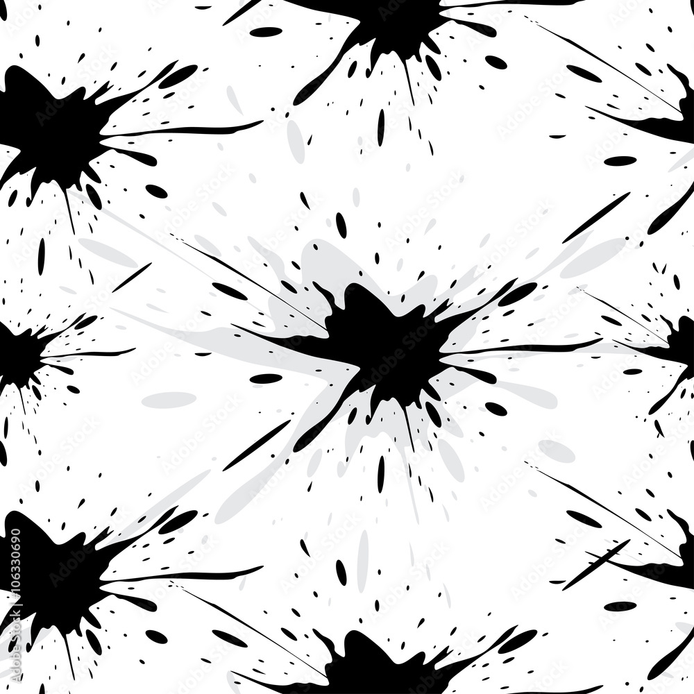 Abstract blots. Seamless vector pattern Abstract blots. Seamless vector pattern
