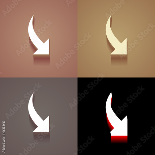 3_Vintage_Icons_With_Long_Shadow