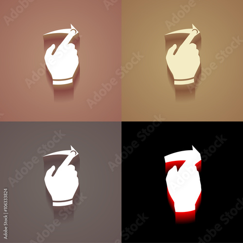 3_Vintage_Icons_With_Long_Shadow