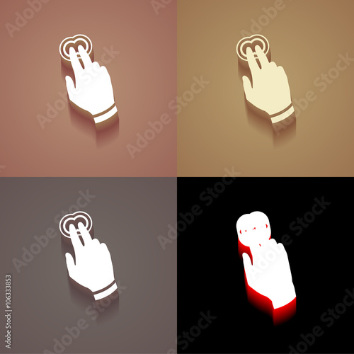 3_Vintage_Icons_With_Long_Shadow