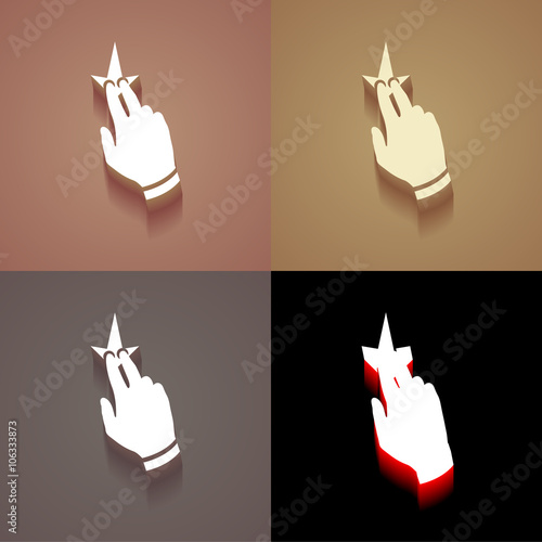 3_Vintage_Icons_With_Long_Shadow