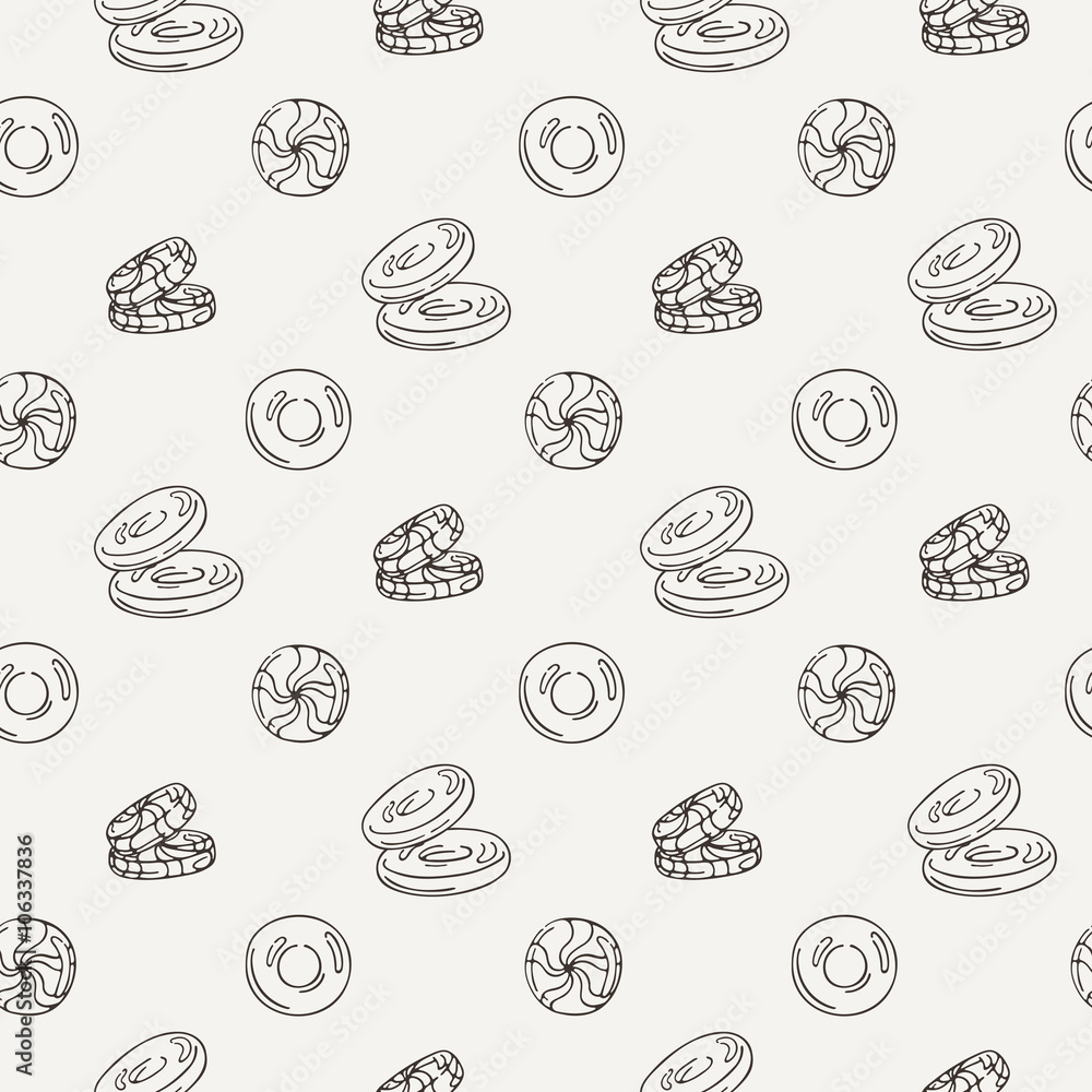 Vector Candy and Lollipop Seamless Pattern. Sweet Party Texture. Vector Candy and Lollipop Seamless Pattern. Sweet Party Texture.