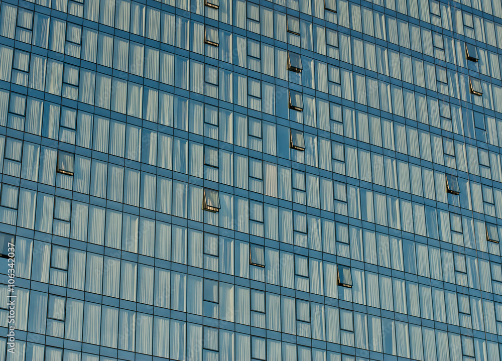 Glass building Glass building
