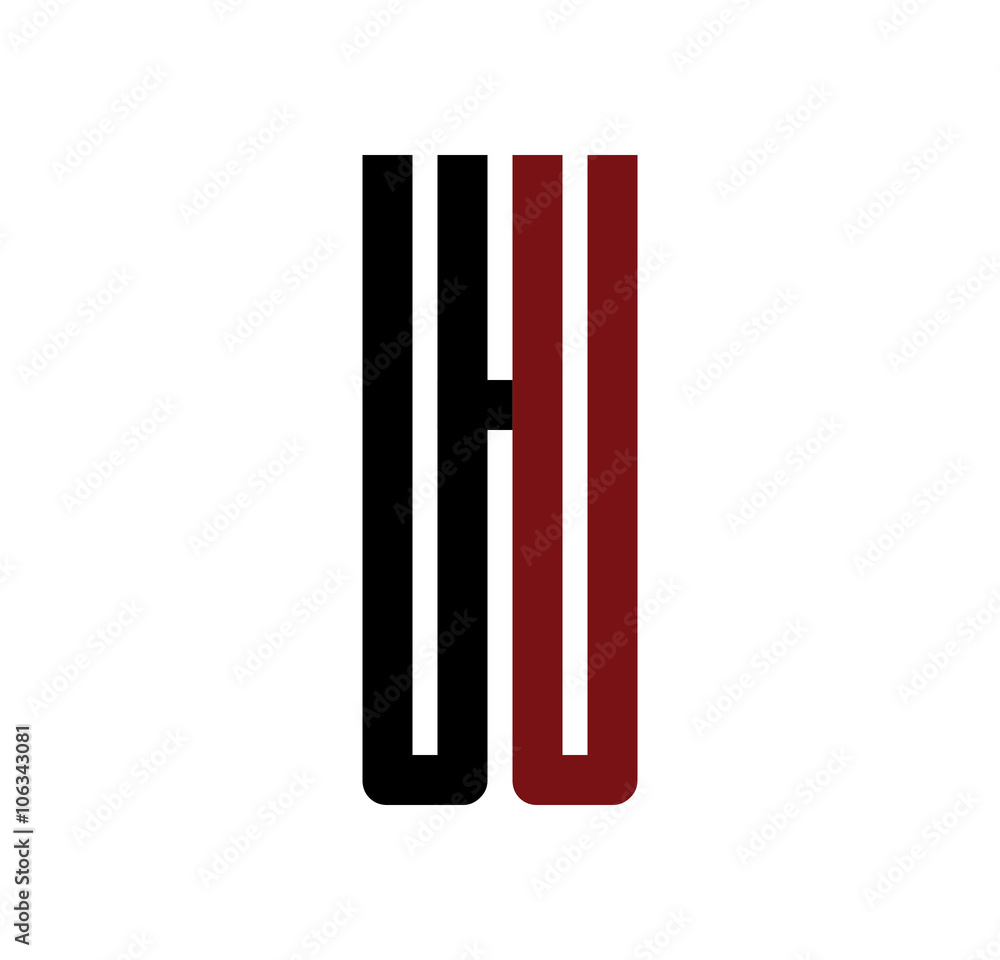 UU initial logo red and black UU initial logo red and black