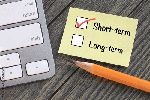 choice of short term decision 