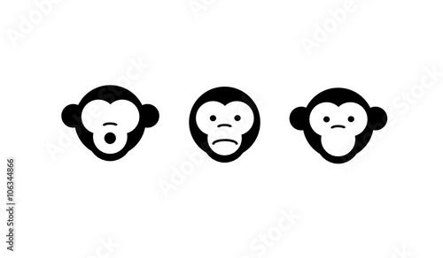 See No Evil, Hear No Evil I did not say three monkeys