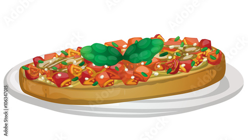 Big bruschetta