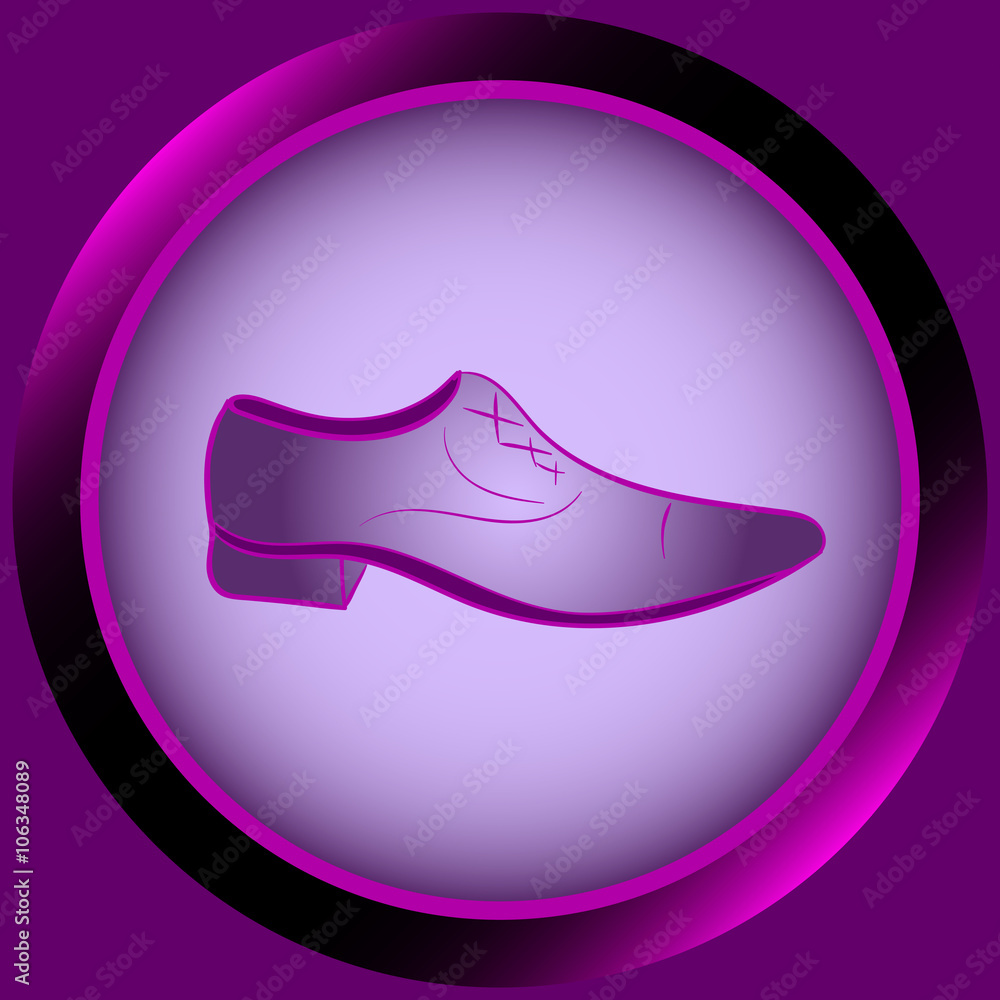 Icon men violet shoe Icon men violet shoe