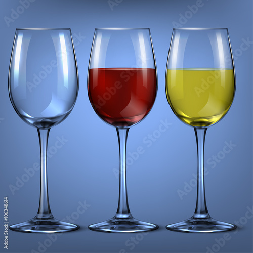 with wine glass