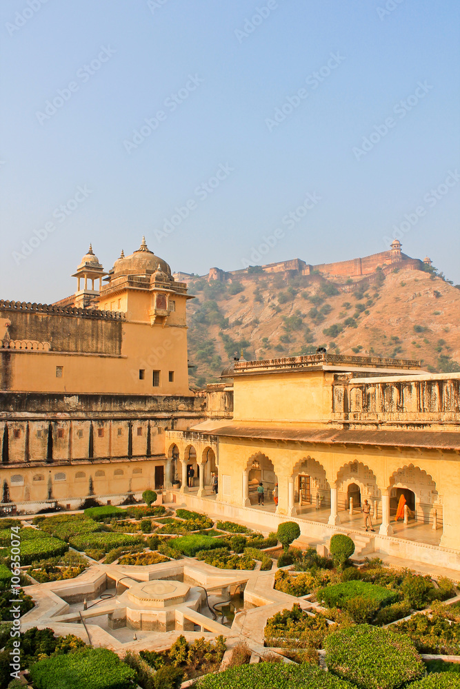 форт Амбер, дворец-крепость в Индии