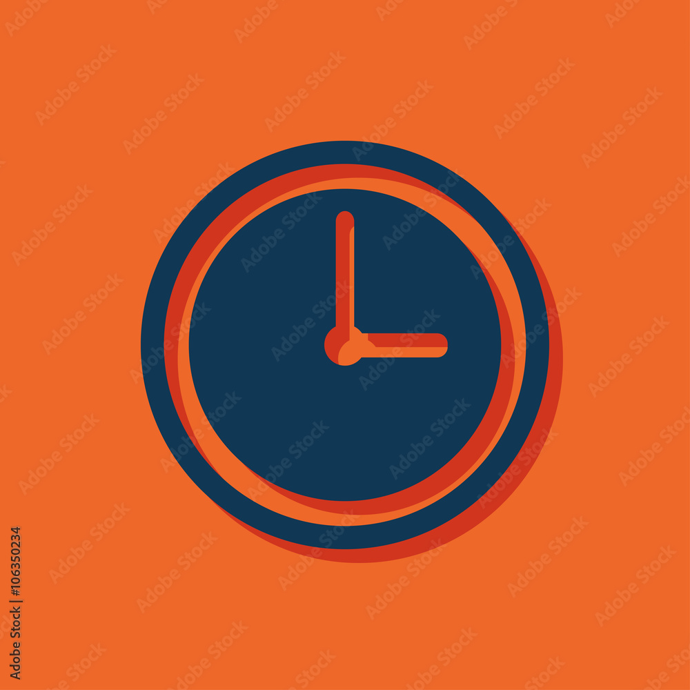 clock face vector icon clock face vector icon