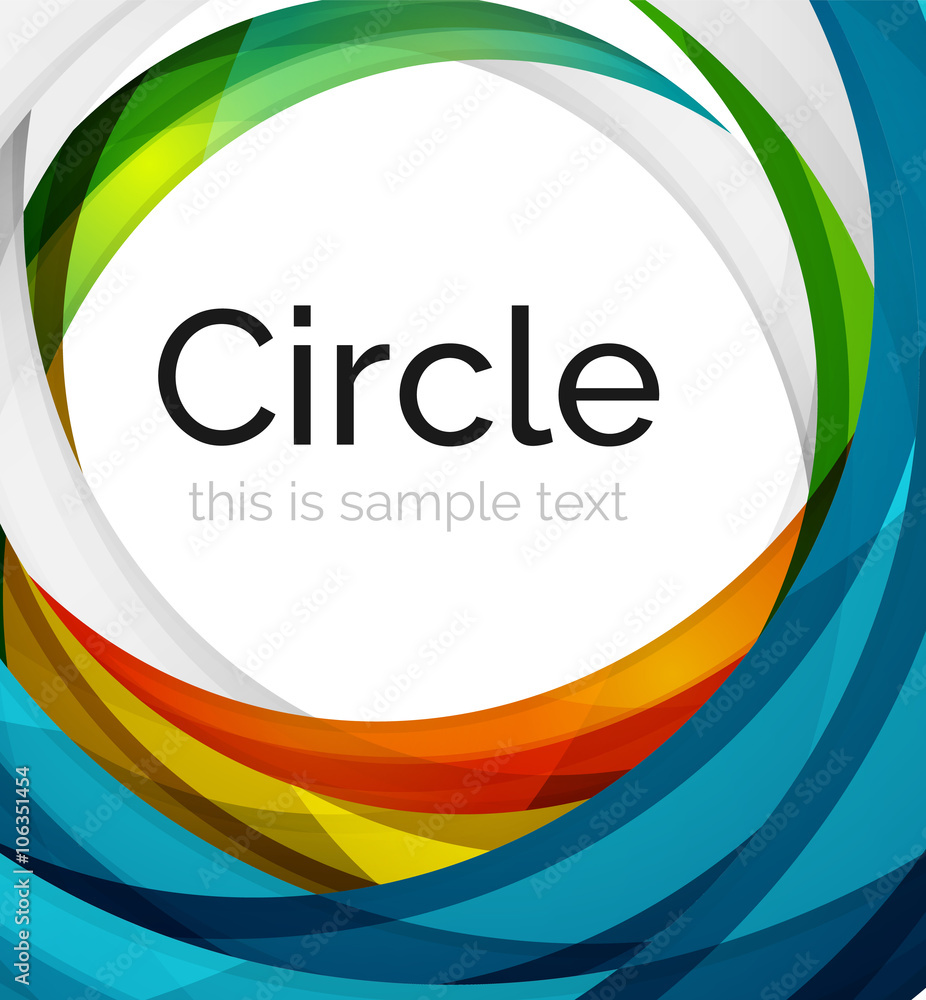 Vector swirl icon or background Vector swirl icon or background