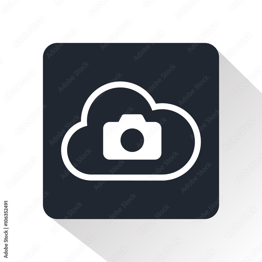 cloud photo icon cloud photo icon
