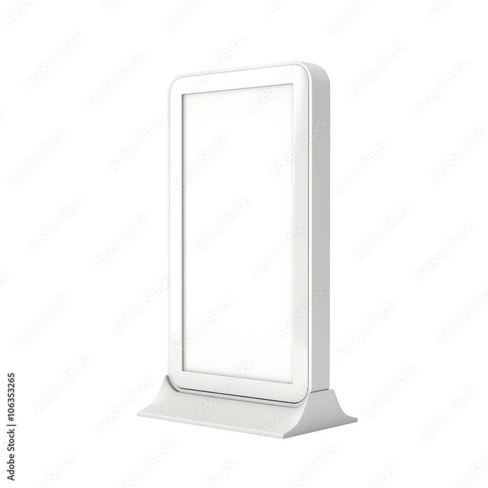 Trade show booth LCD kiosk stand. Trade show booth LCD kiosk stand.