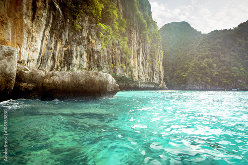 Loh Samah Bay at Phi Phi Island, Thailand