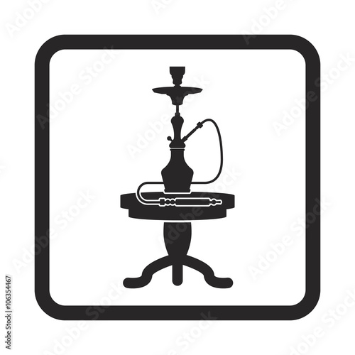 shisha and table icon