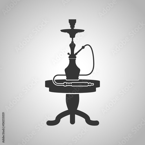 shisha and table icon