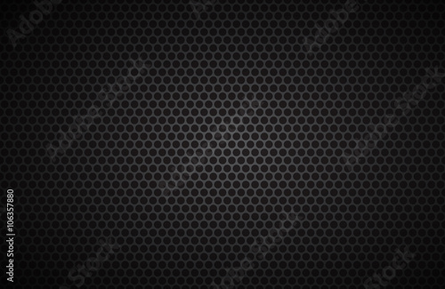 Geometric polygons background, abstract black metallic wallpaper, vector illustration