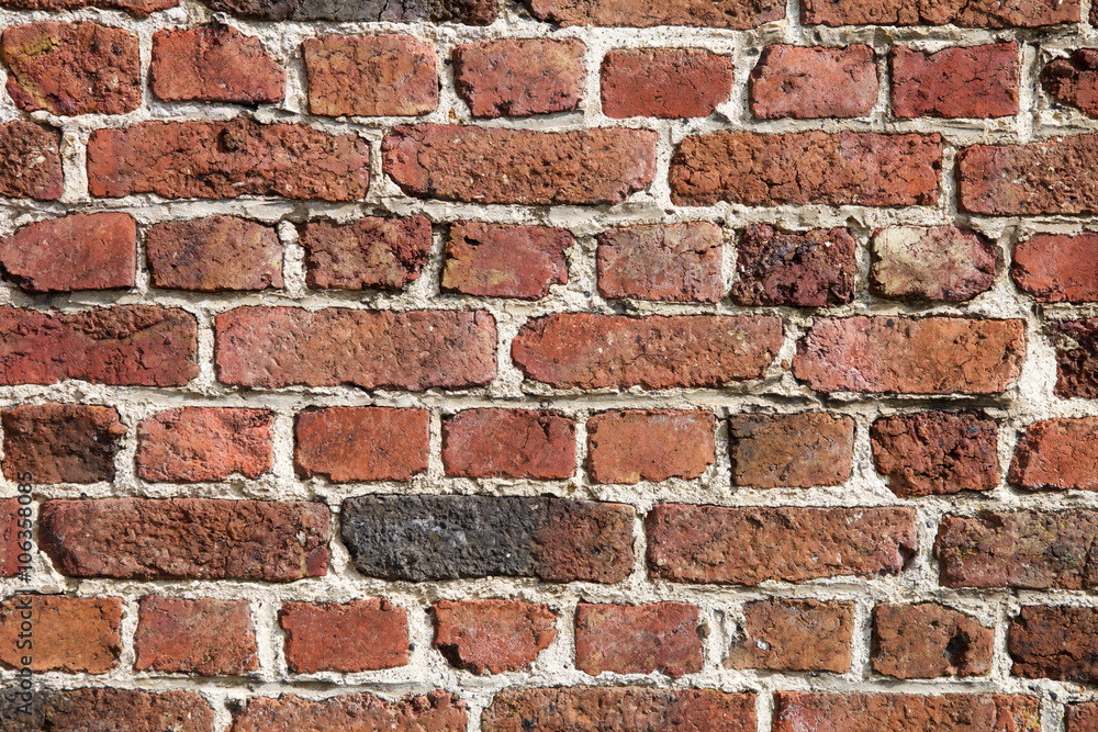 Hintergrundbild einer schönen, klassischen texturierten Ziegelstein-Wand Hintergrundbild einer schönen, klassischen texturierten Ziegelstein-Wand